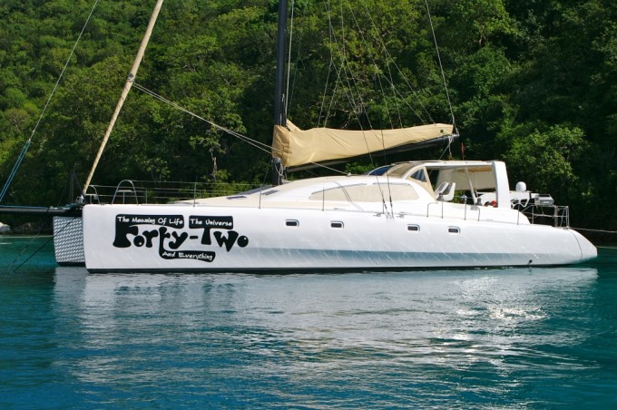 Sailing Catamaran - 42 - The Meaning of Life, the Universe and Everything.